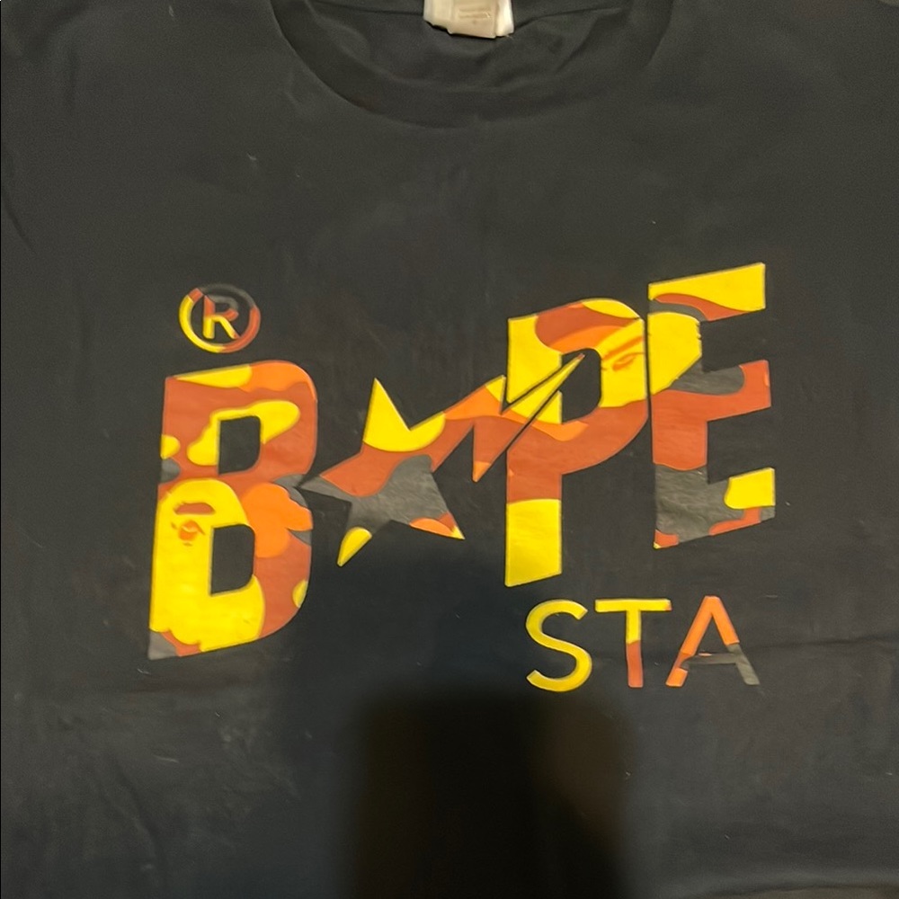 BAPE Black T-Shirt XL
